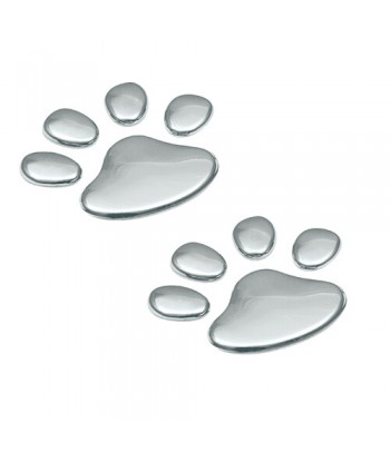 Emblema 3D cromato - Bear paw