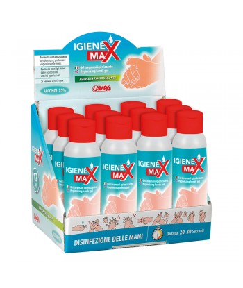 Igienex Max, gel igienizzante mani - 100 ml