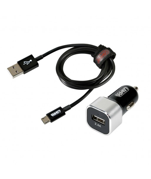 Kit 2 in 1 Micro Usb - Fast Charge - 12/24V