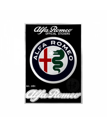 Alfa Romeo Adesivi Chrome Tabs