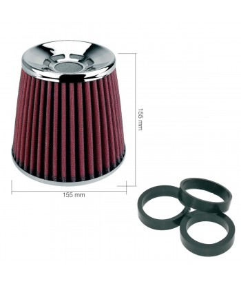 FILTRO CONICO COTONE ROSSO