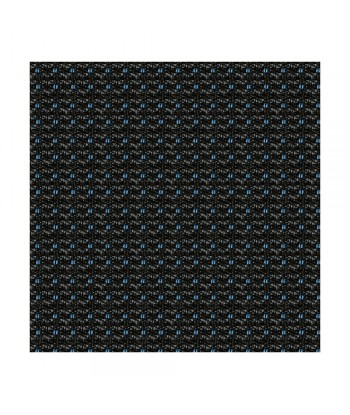 Dots-2, set fodere per furgone con avvolgicintura - Nero/Blu