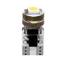 HYPER-MICRO LED 12V.T10 4SMD (3CHIPS). BIANCO - CP.