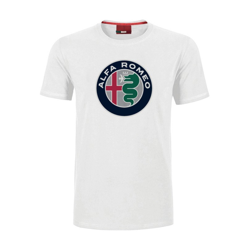 T-shirt con Logo Alfa Romeo