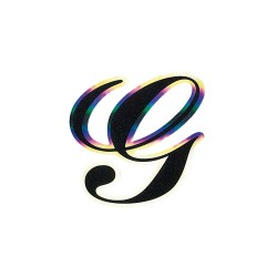 Lettera “G” Olografica