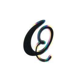 Lettera “Q” Olografica