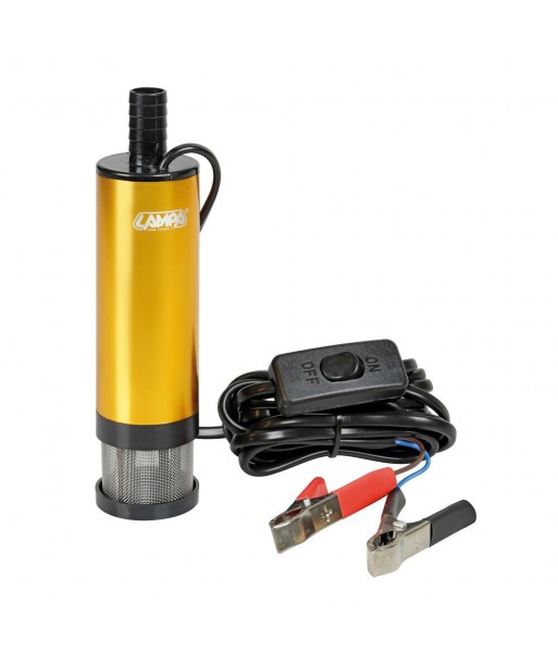 Pompa aspira liquidi elettrica ad immersione, 12V - 12 L/min