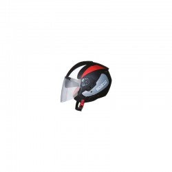 CASCO SPARCO RIDERS SP503 NERO/ ROSSO OPACO-XL