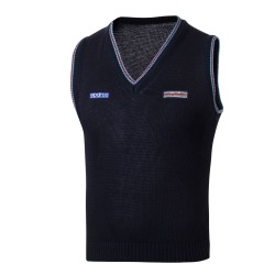 KNITTED COTTON VEST MARTINI...